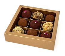 Набор из шоколадных трюфелей