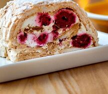 Меренговый рулет