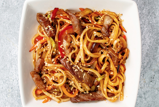 WOK-лапша со свининой