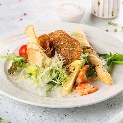Цезарь с креветками