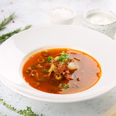 Солянка мясная