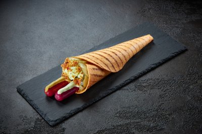Двойной рулле с колбасками M