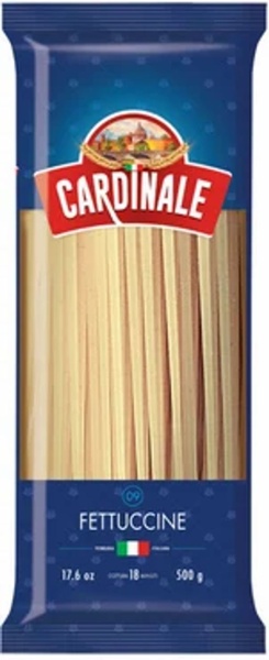 «Cardinale», макаронные изделия «Фетучини», 500 г