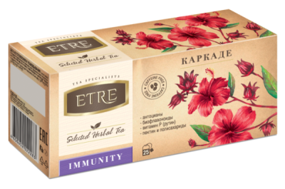 «ETRE», чайный напиток Immunity каркаде, 37 г