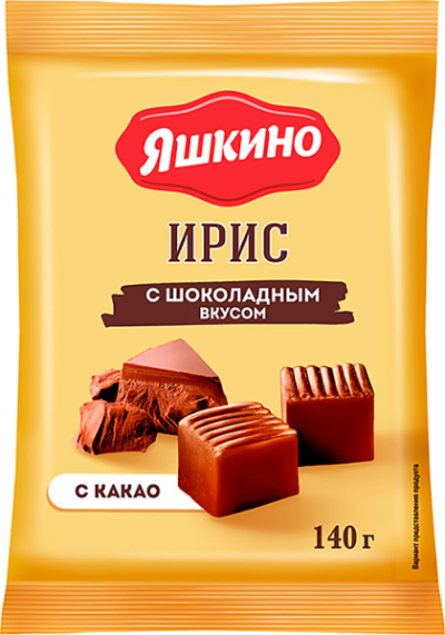«Яшкино», ирис с шоколадным вкусом, 140 г