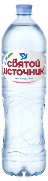 Вода питьевая «Святой Источник» без газа, 1,5 л