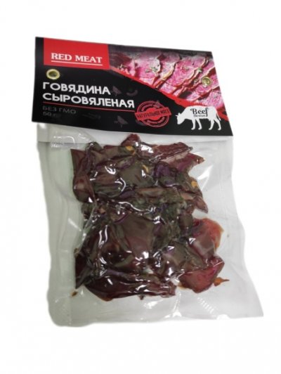 Говядина сыровяленая Red Meat, 50 г