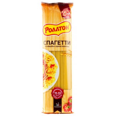Изделия макаронные Роллтон спагетти  400 гр