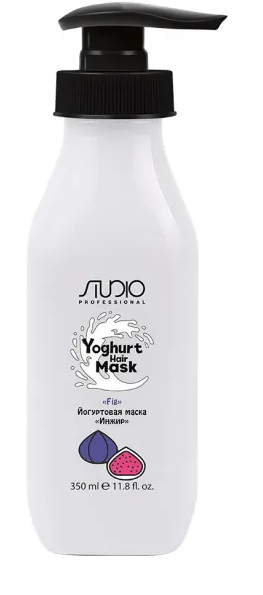 Йогуртовая маска для волос «Инжир», 350 мл