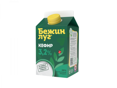 Кефир Бежин луг 3,2% 0,45 л