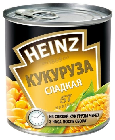 Кукуруза сладкая «Heinz», 340г