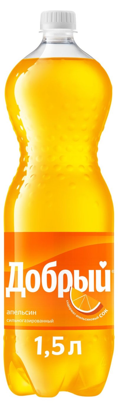 Напиток газированный Добрый Апельсин, 1,5 л