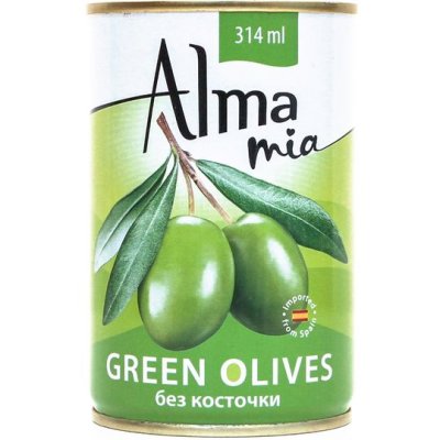 Оливки «Alma Mia» без косточки, 300г
