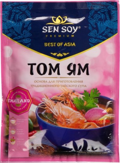 Основа для супа "Sen Soy" Premium Том Ям, 80г