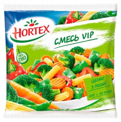 Смесь овощная Hortex VIP замороженная, 400 г