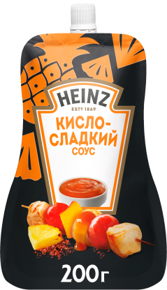 Соус «Heinz» Кисло-сладкий, 200г