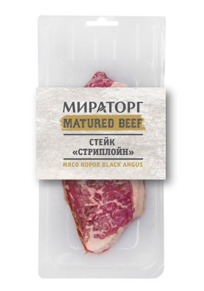 Стейк Мираторг Стриплойн из мраморной говядины, замороженный, 200 г