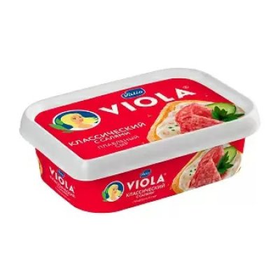 Сыр плавленый VIOLA Классический с салями 35%, без змж, 190г