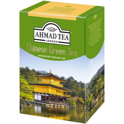 Чай Ahmad Tea Китайский зелёный листовой, 100г