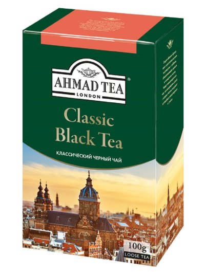 Чай Ahmad Tea Классический чёрный листовой, 100г