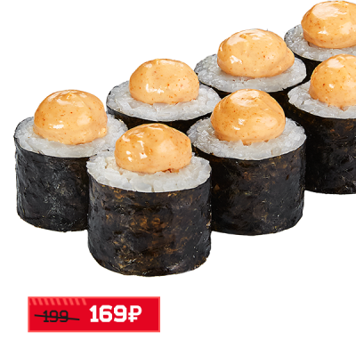 Маки с курицей