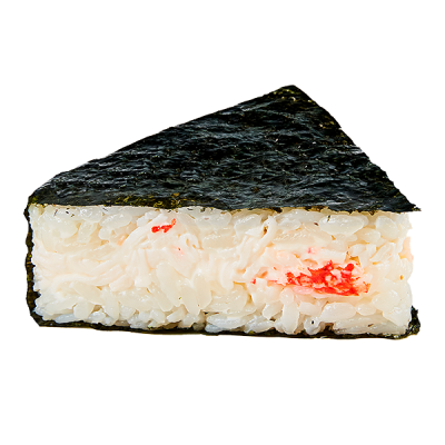Онигири с крабом