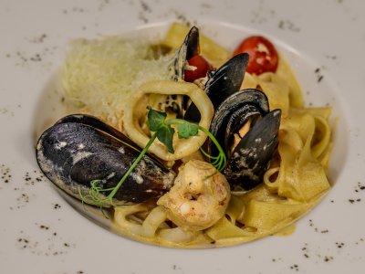 Паста с морепродуктами