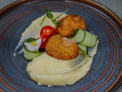 Пюре с котлетками