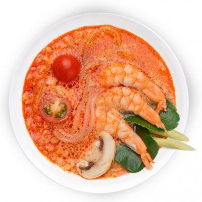 Том Ям с креветками