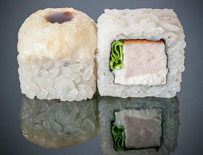 Запеченный ролл Cливочный