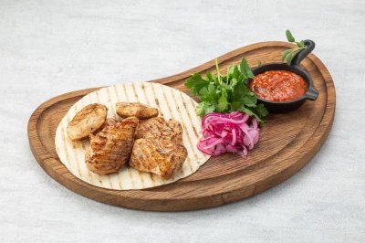 Шашлык из куриного филе