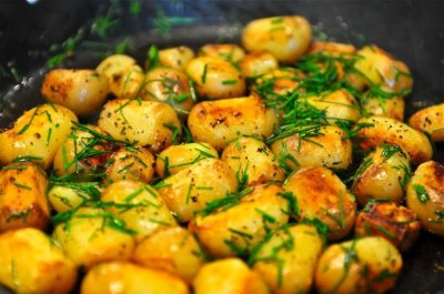 Картофель, жареный с луком