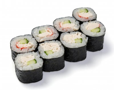 Ролл со снежным крабом