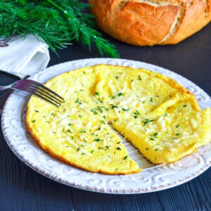 Омлет с сыром из Галата