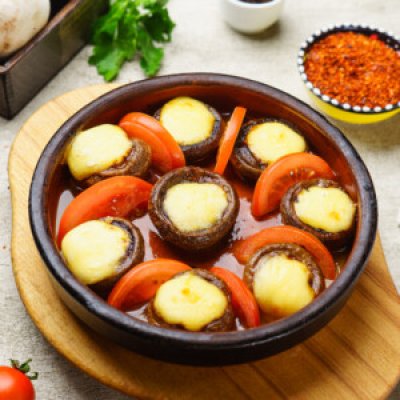 Грибной гювеч. из Галата