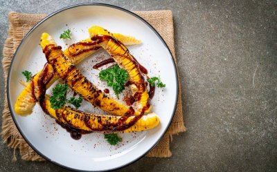 Кукуруза печёная на кеци