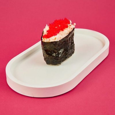 Гункан с крабом