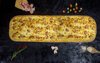 Пицца 1 метр «Карбонара»
