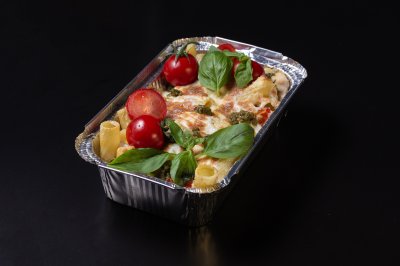 Паста Курица с песто