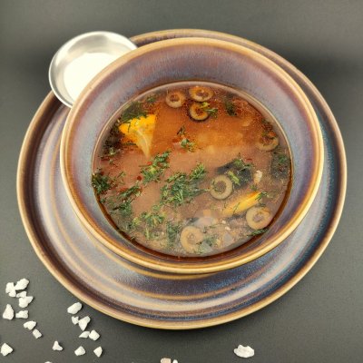 Солянка сборная мясная