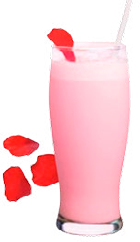 Молочный коктейль Роза