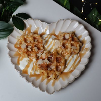 Сырники с соленой карамелью