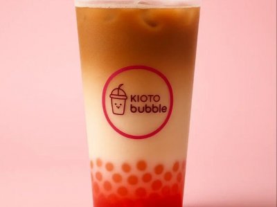 Молочный чай Клубника