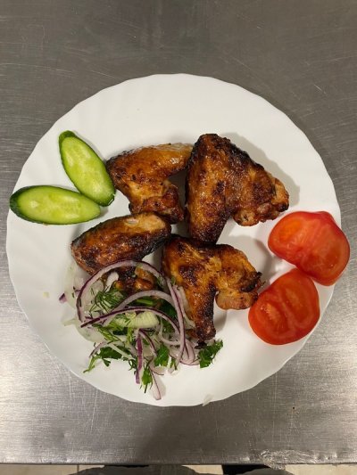 Шашлык из куриных крылышек