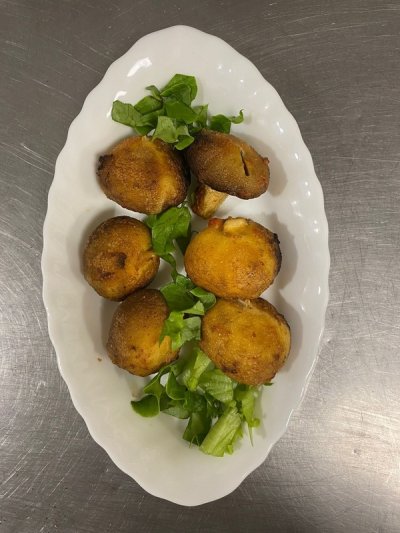 Шашлык из шампиньонов