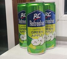 Rc cola яблоко баночный
