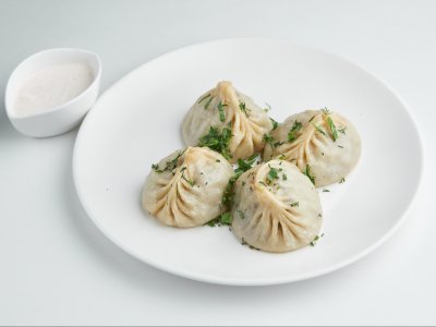 Манты с бараниной