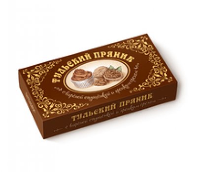 Тульский пряник в коробке со сгущенкой и орехами