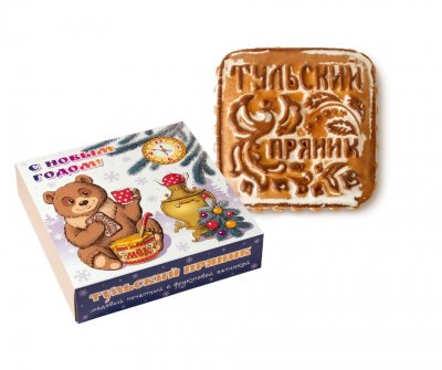 Тульский пряник "Жар-птица" в новогодней коробке