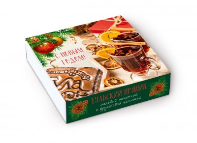 Тульский пряник в коробке «Глинтвейн»